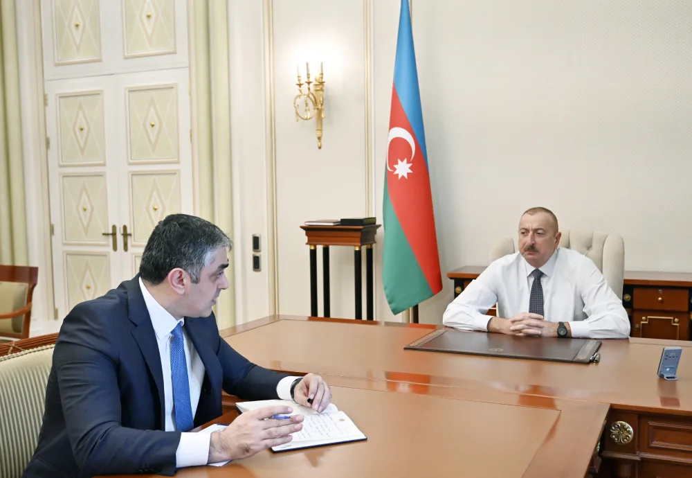 Prezident Nəqliyyat, Rabitə və Yüksək Texnologiyalar nazirini - QƏBUL ETDİ - FOTO - YENİLƏNDİ