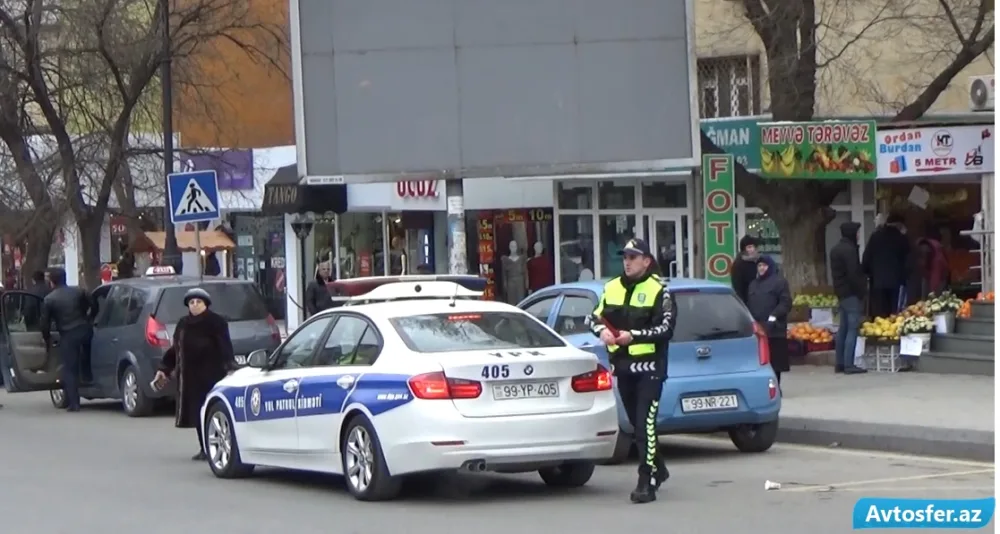 Yol polisi hərəkətin intensivliyini artırmaq üçün yenilik etdi - VİDEO