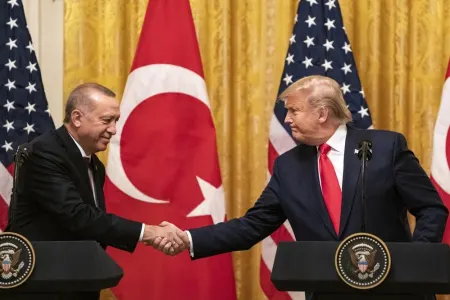 Tramp və Ərdoğan İranın vurduğu təyyarəni - MÜZAKİRƏ ETDİLƏR