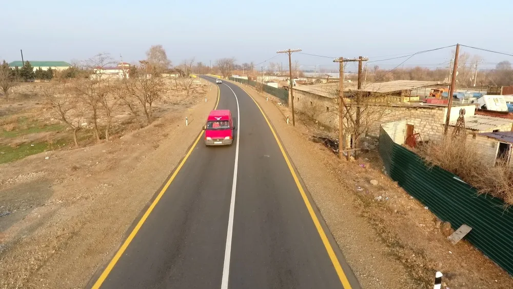 Şəmkirdə 3 istiqamət üzrə yol - YENİDƏN QURULUB