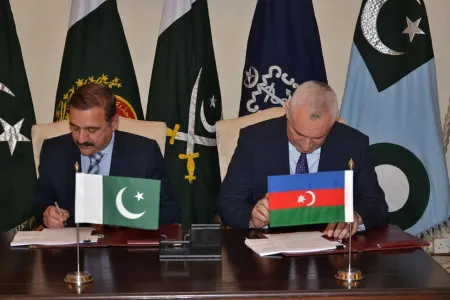 Azərbaycanla Pakistan arasında hərbi əməkdaşlıq - MÜZAKİRƏ OLUNDU - FOTO