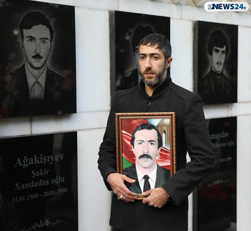 Azərbaycan 20 Yanvar şəhidlərini anır - FOTO - VİDEO