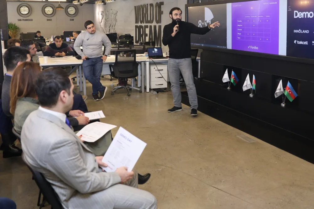 "INNOLAND"də növbəti Demo Day təşkil olunub - FOTO
