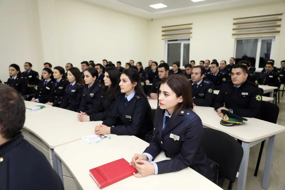 Gömrük Akademiyasında ixtisasartırma - TƏLİMLƏRİ BAŞLADI - FOTO