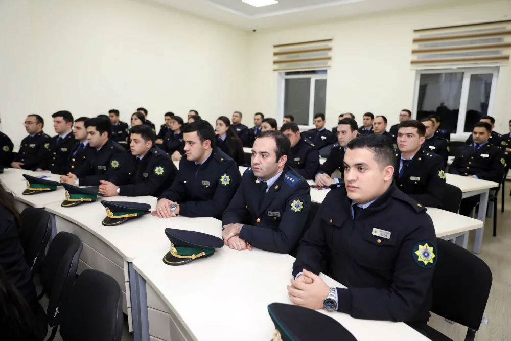 Gömrük Akademiyasında ixtisasartırma - TƏLİMLƏRİ BAŞLADI - FOTO