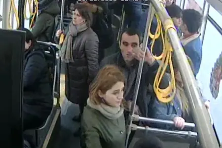 Avtobuslarda cibgirlik edən iki nəfər - SAXLANILDI - FOTOLAR - VİDEO