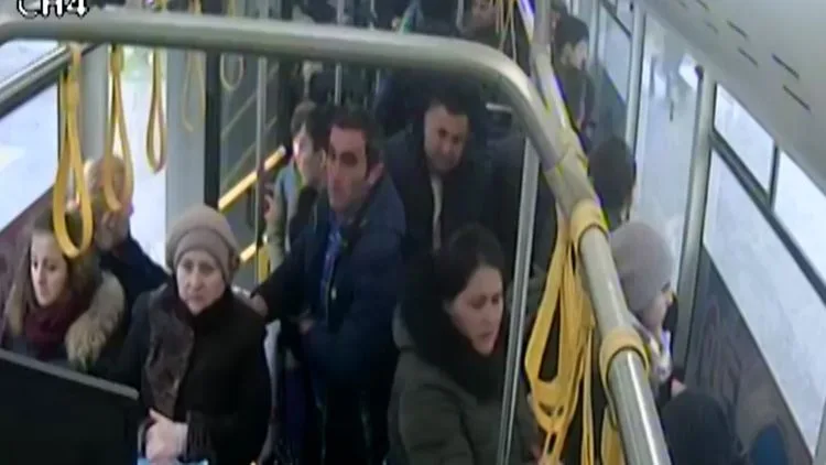 Avtobuslarda cibgirlik edən iki nəfər - SAXLANILDI - FOTOLAR - VİDEO