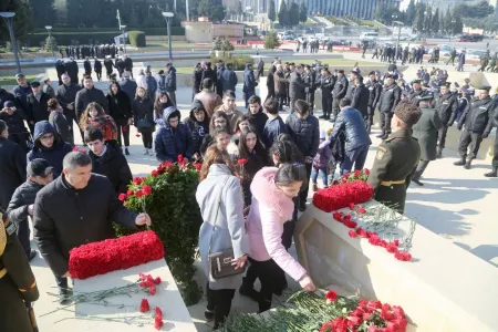 Həzi Aslanovun 110 illik yubileyi - FOTOLAR