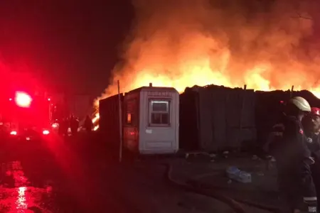 5 saylı Şəhər Poliklinikasında yanğın oldu