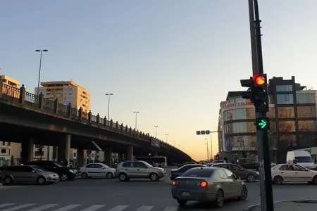 Bakıda bir neçə işıqforun iş rejimi - DƏYİŞDİRİLDİ - FOTO