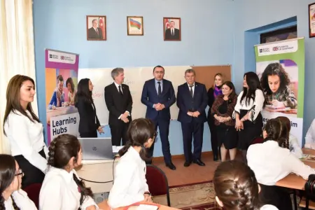 Bərdədə ingilisdilli Resurs və Təlim Mərkəzinin - AÇILIŞI KEÇİRİLDİ
