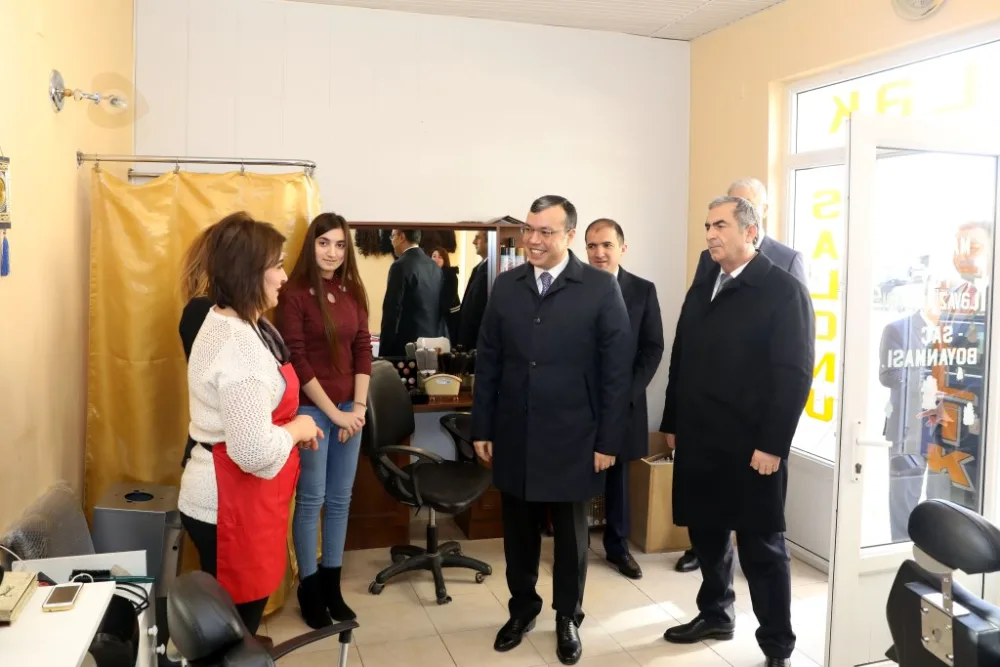 Sahil Babayev Salyanda vətəndaşları - QƏBUL ETDİ - FOTO