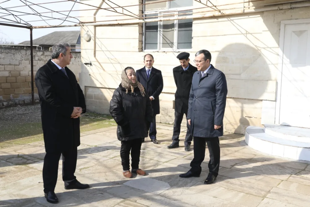 Sahil Babayev Salyanda vətəndaşları - QƏBUL ETDİ - FOTO