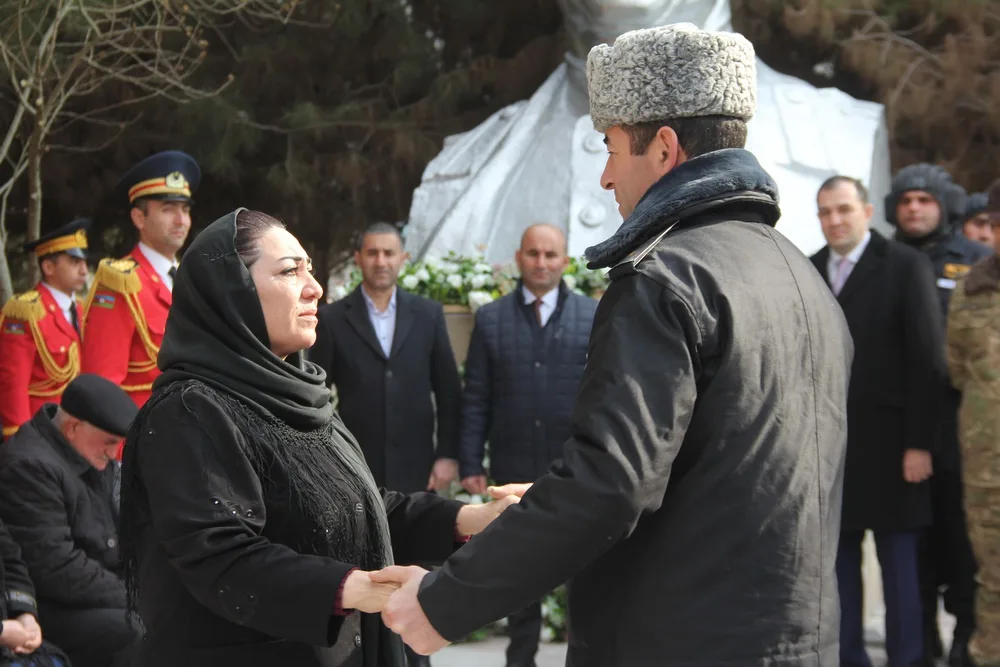 Cəbhədə Həzi Aslanovun xatirəsi - YAD EDİLDİ - FOTO - VİDEO