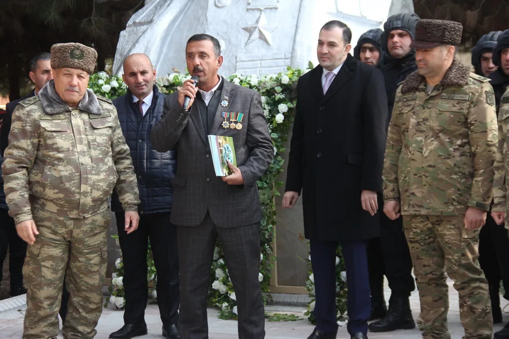 Cəbhədə Həzi Aslanovun xatirəsi - YAD EDİLDİ - FOTO - VİDEO