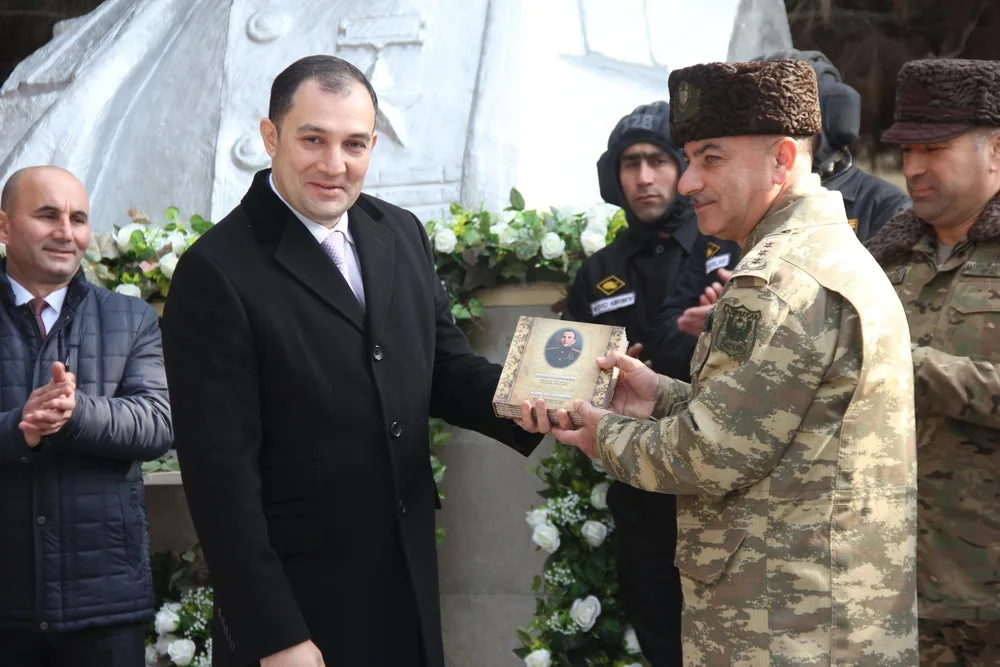 Cəbhədə Həzi Aslanovun xatirəsi - YAD EDİLDİ - FOTO - VİDEO