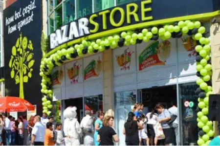 "Bazarstore"a basqın edildi - satıcını bıçaqla..