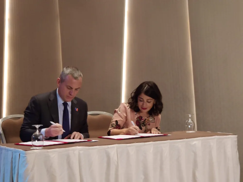 Qafqaz şərab marşrutu ilə bağlı - MEMORANDUM İMZALANDI - FOTO