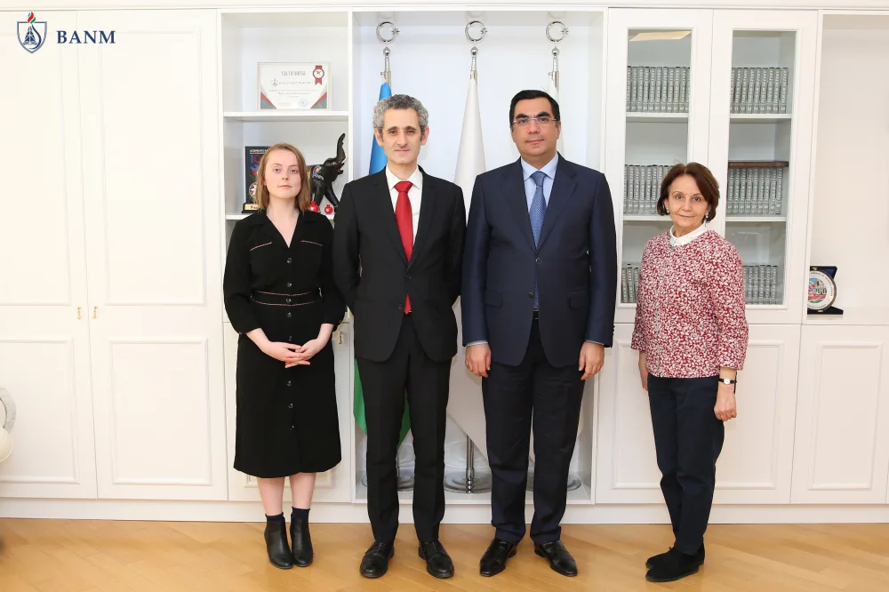 Fransa səfiri Bakı Ali Neft Məktəbində - FOTO