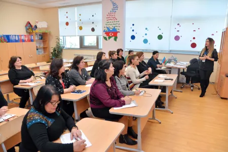 İnklüziv təhsil mövzusunda ixtisasartırma təliminə - START VERİLDİ - FOTOLAR