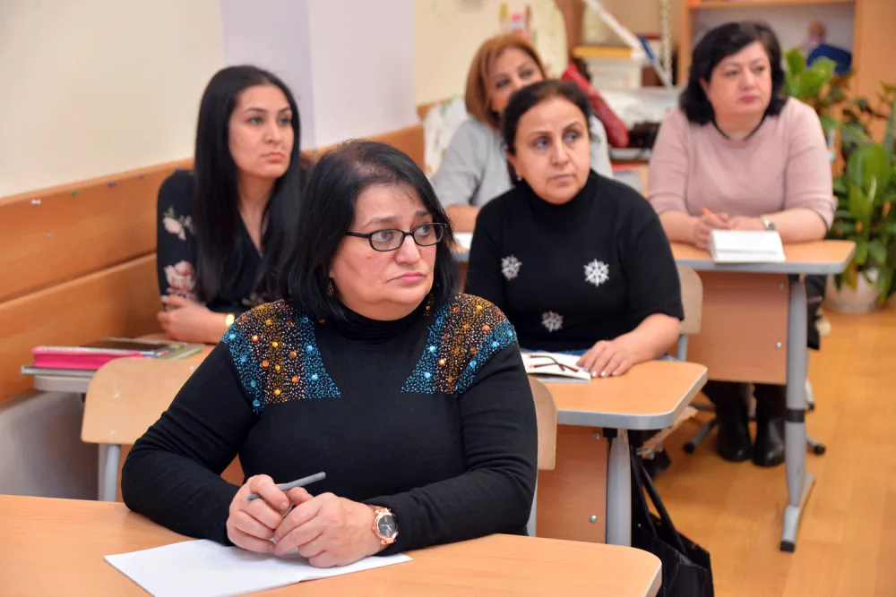 İnklüziv təhsil mövzusunda ixtisasartırma təliminə - START VERİLDİ - FOTOLAR