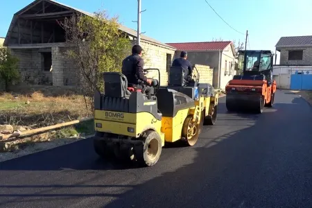 Ötən il Sabunçuda 135 küçə və yol - ASFALTLANIB - FOTOLAR