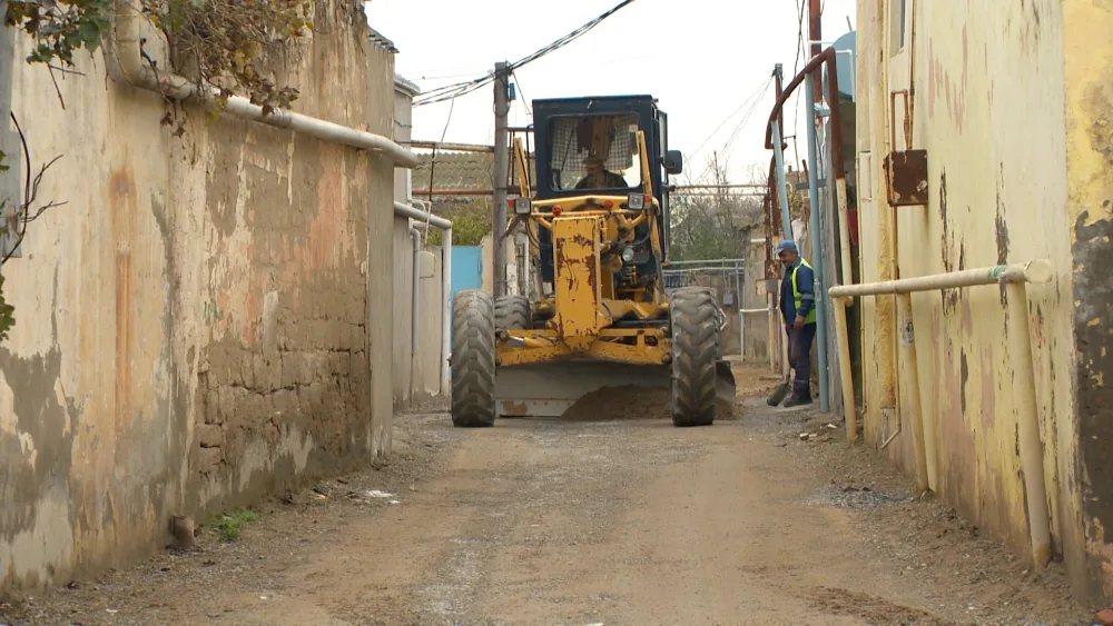 Ötən il Sabunçuda 135 küçə və yol - ASFALTLANIB - FOTOLAR