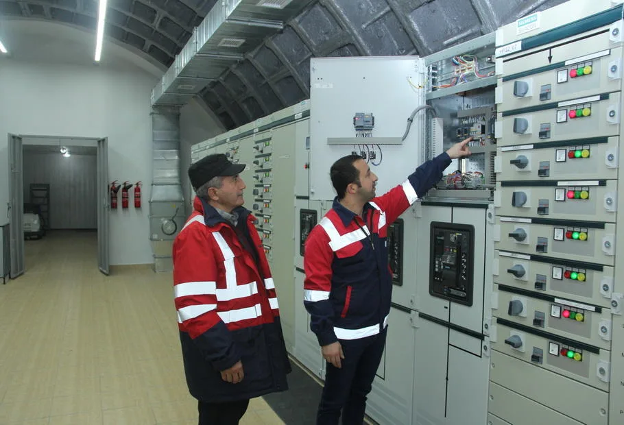 Metroda "İçərişəhər" yarımstansiyası yenidən qurulur - FOTO