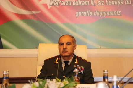 "Silahlı Qüvvələrdə hakimiyyətdən sui-istifadə cinayətləri azalıb"- - HƏRBİ PROKUROR