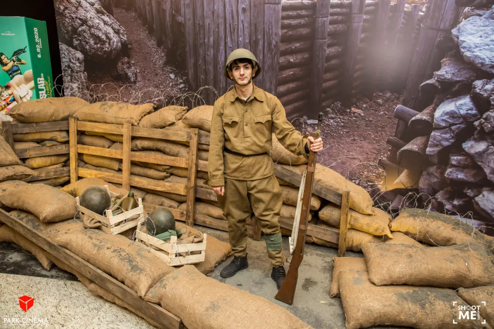 Birinci dünya müharibəsinin atmosferi - BAKIDA - FOTO - VİDEO