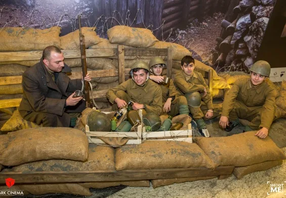 Birinci dünya müharibəsinin atmosferi - BAKIDA - FOTO - VİDEO