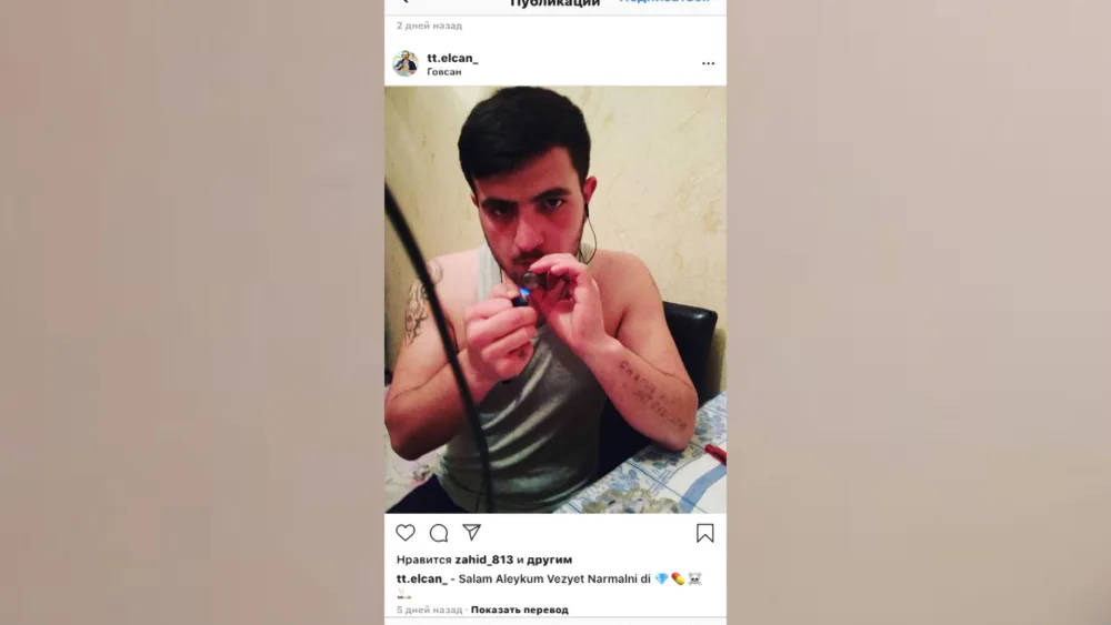 Narkotik çəkib, "instagram"da paylaşdı - HƏBS EDİLDİ - FOTOLAR
