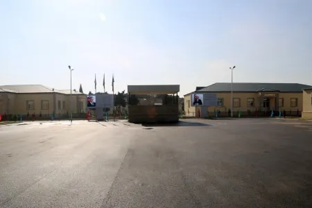 Müdafiə naziri müasir Dalğıc Təlim Poliqonunun açılışında iştirak edib - VİDEO