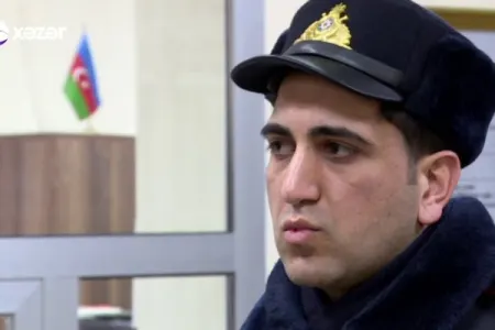 Azərbaycanda hər kəs bu polisdən danışır - -VİDEO