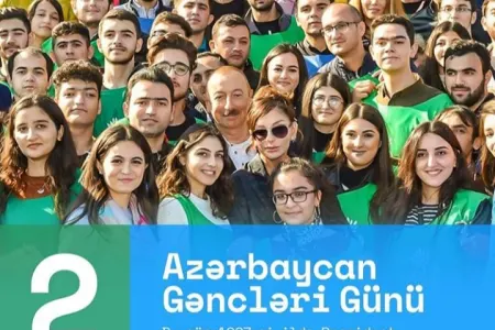 Mehriban Əliyevadan Gənclər günü ilə bağlı paylaşım: - "Əziz gənclər, siz ölkəmizin gələcəyisiniz"