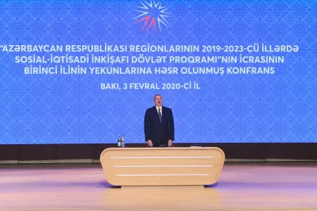 Bakıda Prezidentin iştirakı ilə konfrans - KEÇİRİLİR