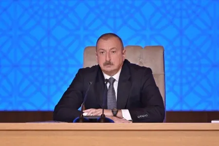 “Bakı-Tbilisi-Qars dəmir yolunun tikilməsi bizim tarixi qələbəmizdir”- - İLHAM ƏLİYEV