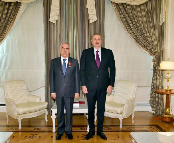 Prezident İlham Əliyev Vasif Talıbova “Şərəf” ordenini - TƏQDİM ETDİ - FOTO
