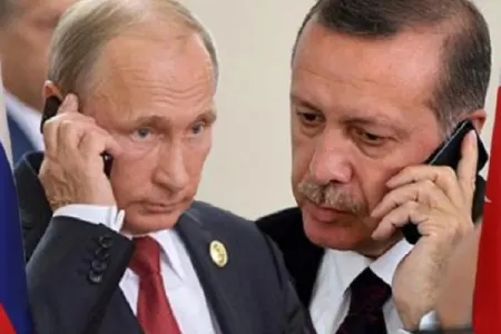 Ərdoğanla Putin arasında telefon danışığı olub