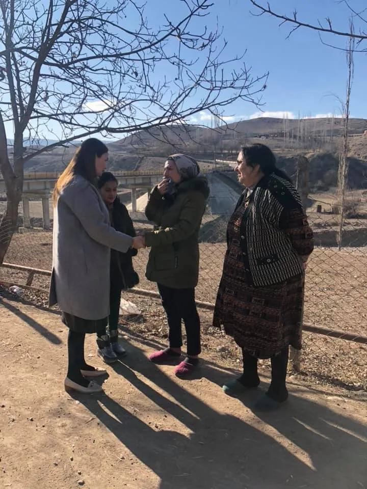 Qənirə Paşayeva Tovuzda - şəhid ailələrini ziyarət etdi - FOTOLAR