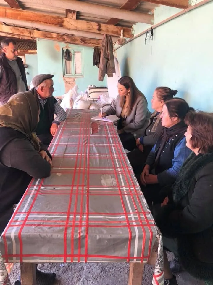 Qənirə Paşayeva Tovuzda - şəhid ailələrini ziyarət etdi - FOTOLAR