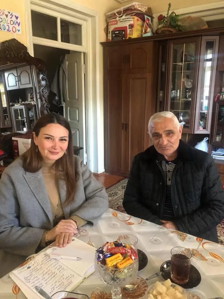 Qənirə Paşayeva Tovuzda - şəhid ailələrini ziyarət etdi - FOTOLAR