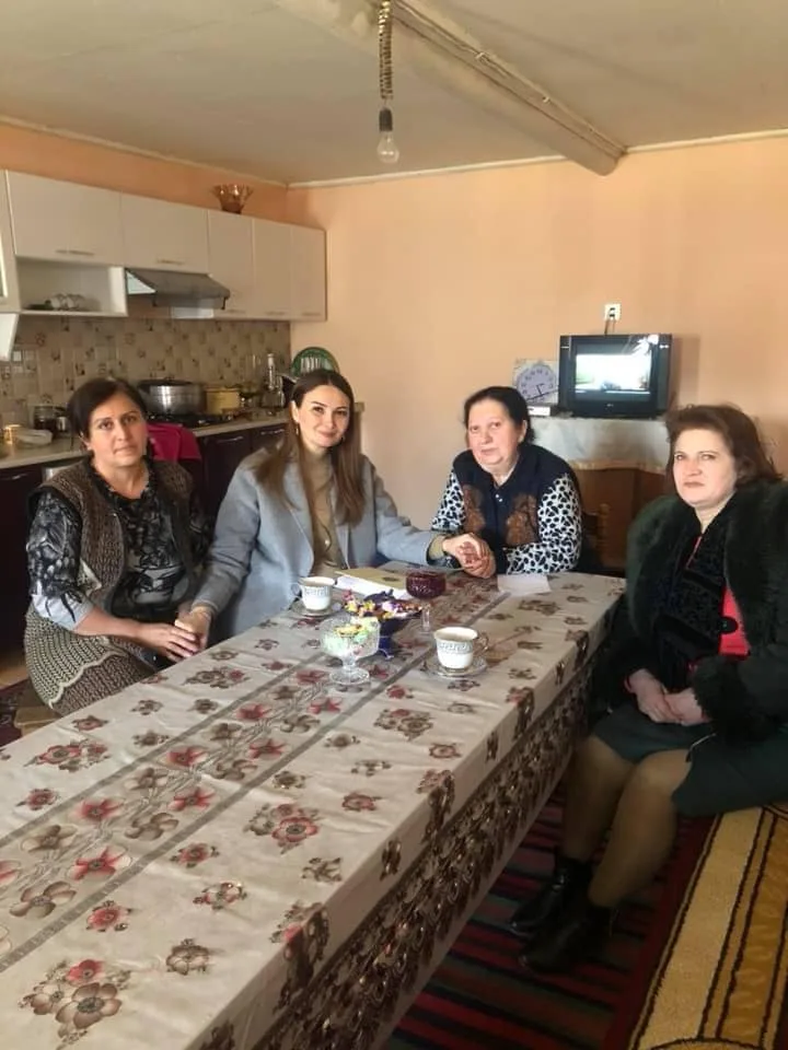 Qənirə Paşayeva Tovuzda - şəhid ailələrini ziyarət etdi - FOTOLAR