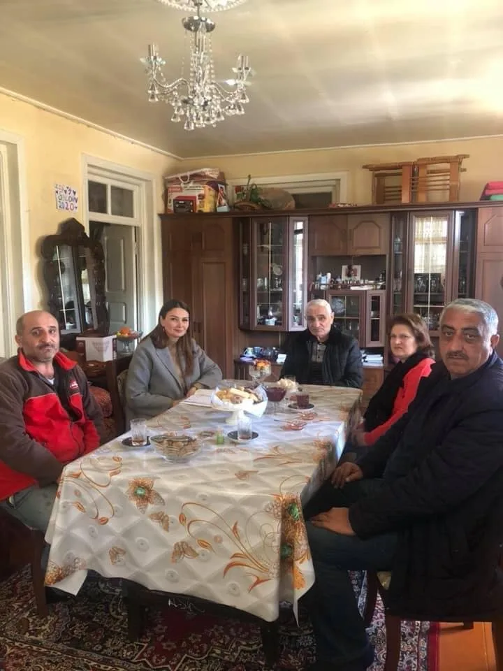 Qənirə Paşayeva Tovuzda - şəhid ailələrini ziyarət etdi - FOTOLAR