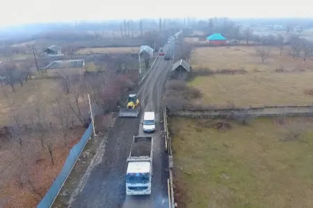 Qəbələdə 28 kilometrlik avtomobil yolu - YENİDƏN QURULUR - FOTO
