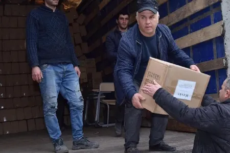 Sumqayıt koronavirusla mübarizə üçün - Çinə yardım göndərdi