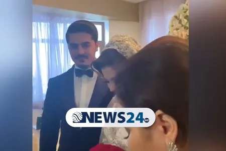 Bu gün Aynişan gəlin köçdü - TOYDAN görüntülər
