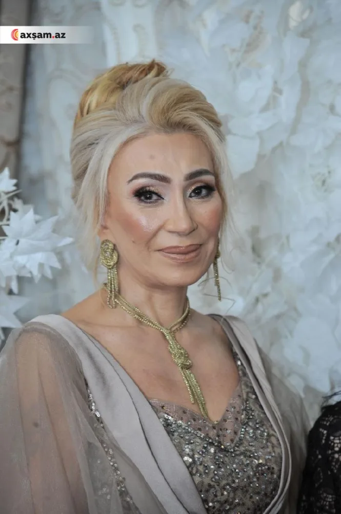 Fidan Qasımova və Nahidə Orucovanın övladlarının toyundan ilk - FOTOLAR