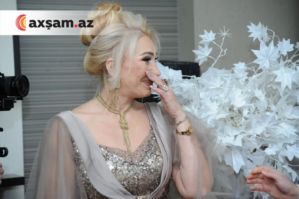 Fidan Qasımova və Nahidə Orucovanın övladlarının toyundan ilk - FOTOLAR