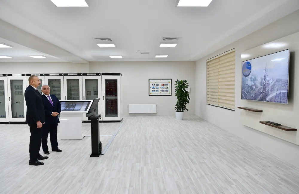 Prezident İlham Əliyev "Azərenerji" ASC-nin "Dübəndi" yarımstansiyanın - AÇILIŞINDA İŞTİRAK EDİB - FOTO - YENİLƏNDİ 2